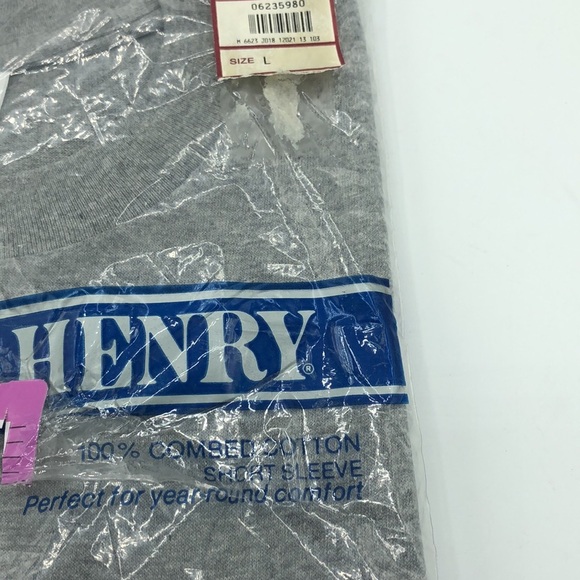 John Henry Pocket Tshirt Made In USA Size Large - Picture 4 of 5